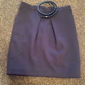 Mng Navy Blue Skirt